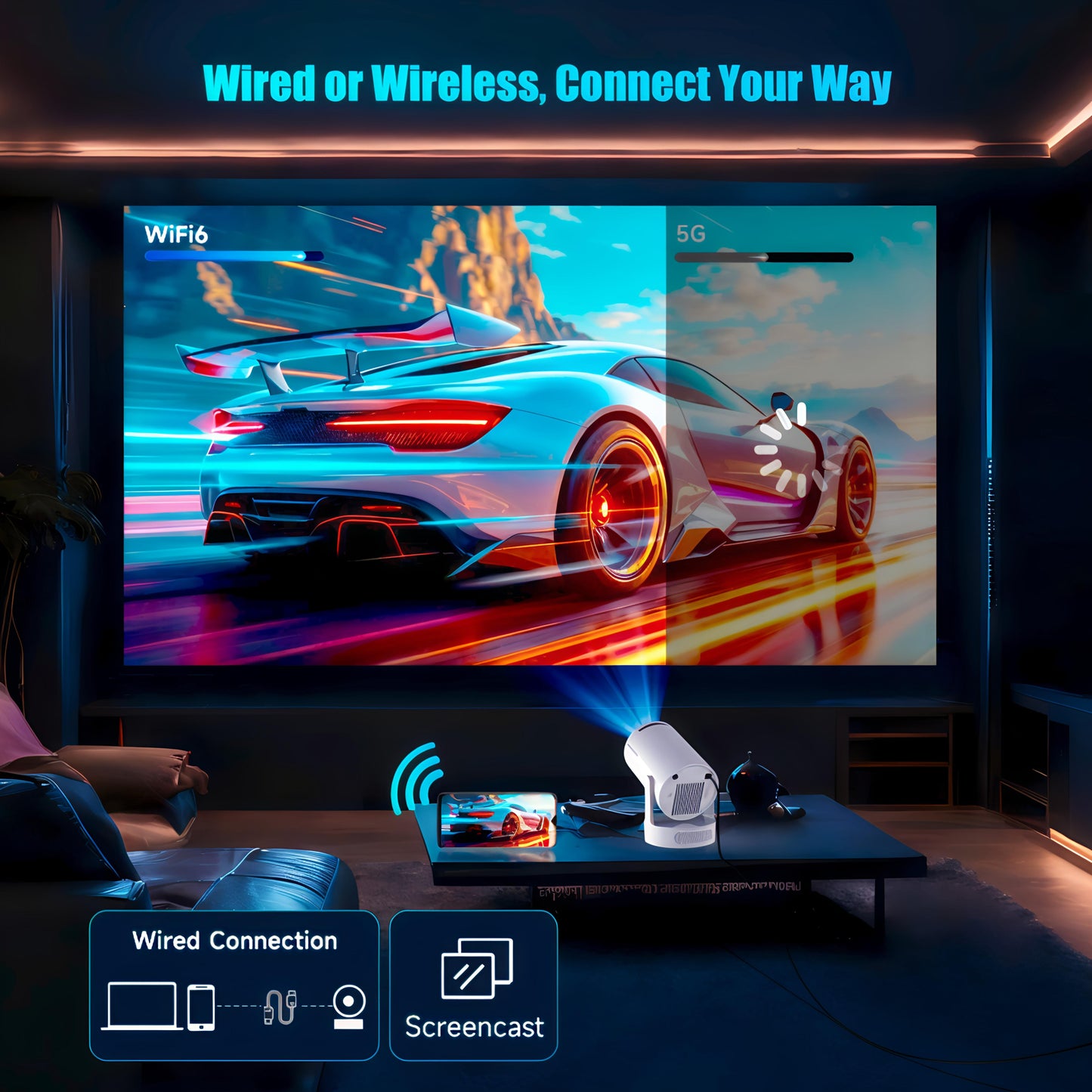 Dreamio Mini Projetor