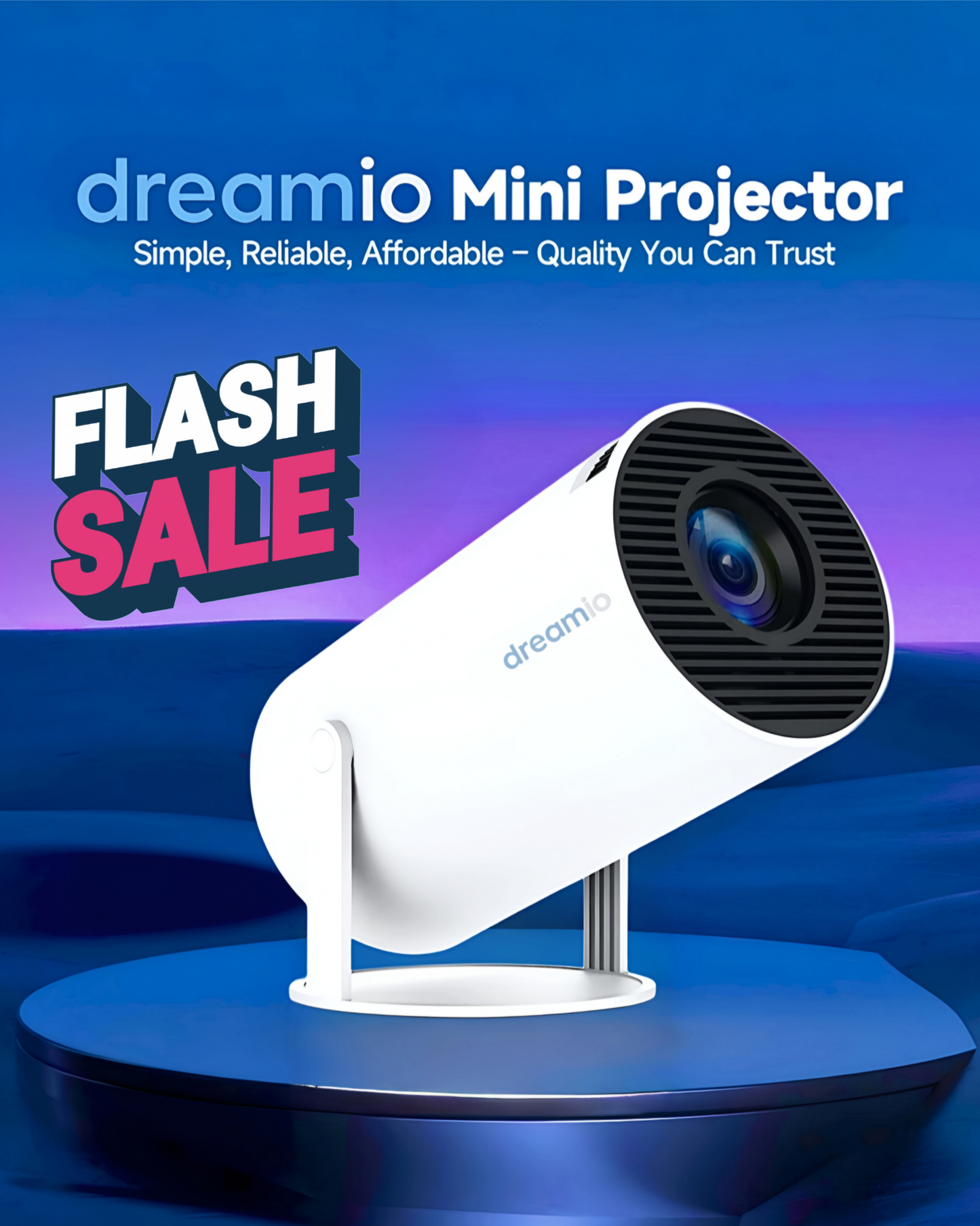 Dreamio Mini Projetor - CHARGE MATE