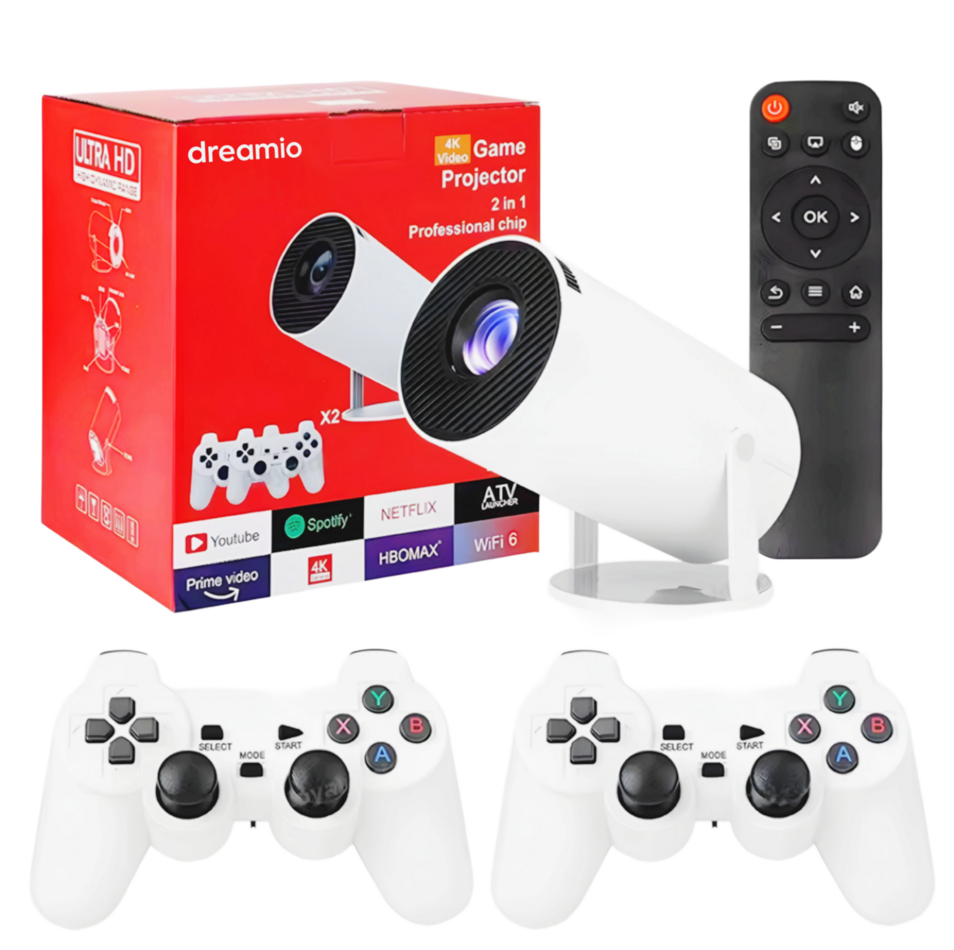 Dreamio Gaming Mini Projetor - CHARGE MATE